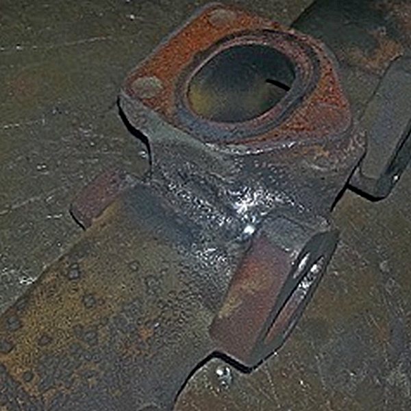 Шлифовка выпускного коллектора — Volkswagen